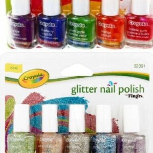 Crayola Makeup Nwt Crayola Glitter And Crayola Scented Nail Polish